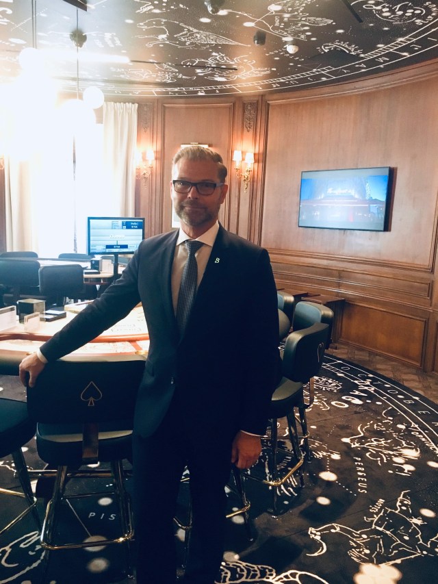 Eric Michelet, directeur général du Club Barrière