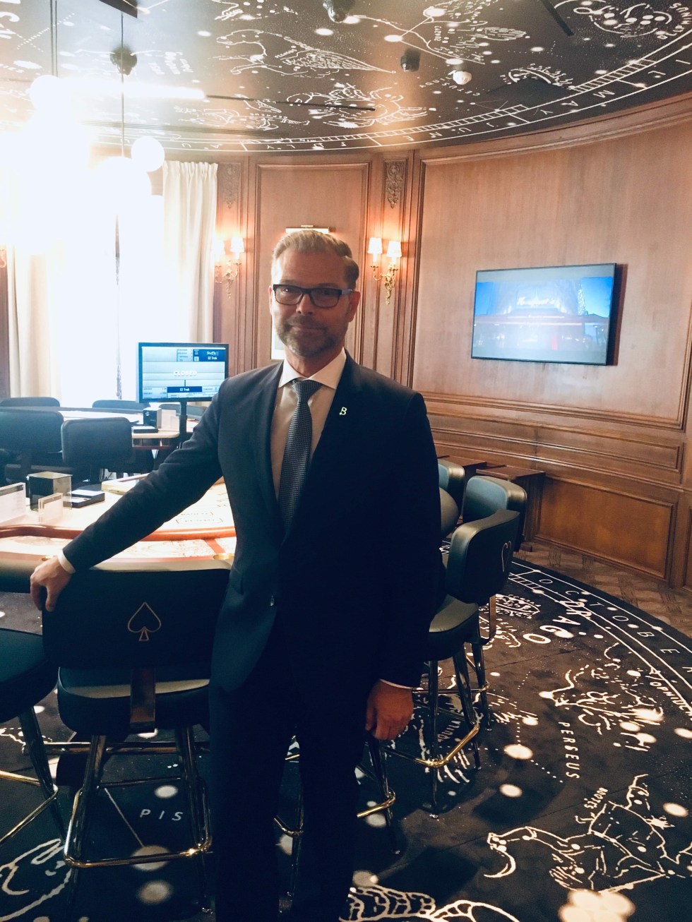 Eric Michelet, directeur général du Club Barrière