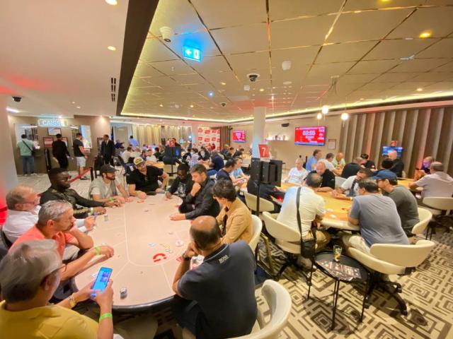 La salle du Club Circus Paris pendant le TexaPoker Deepstacks 750
